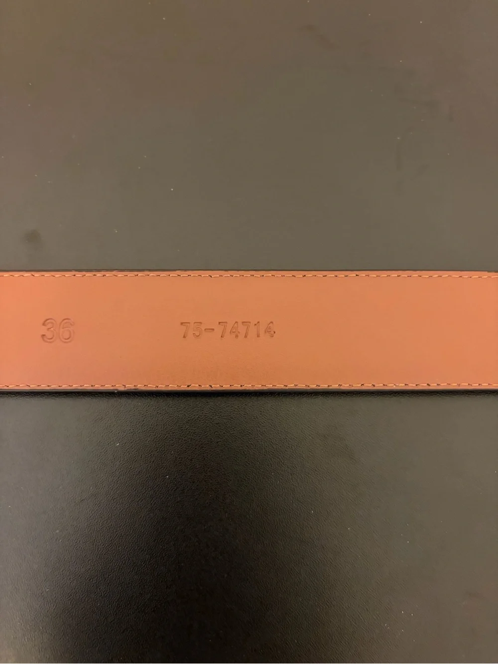 Johnston & Murphy Men’s Leather Belt